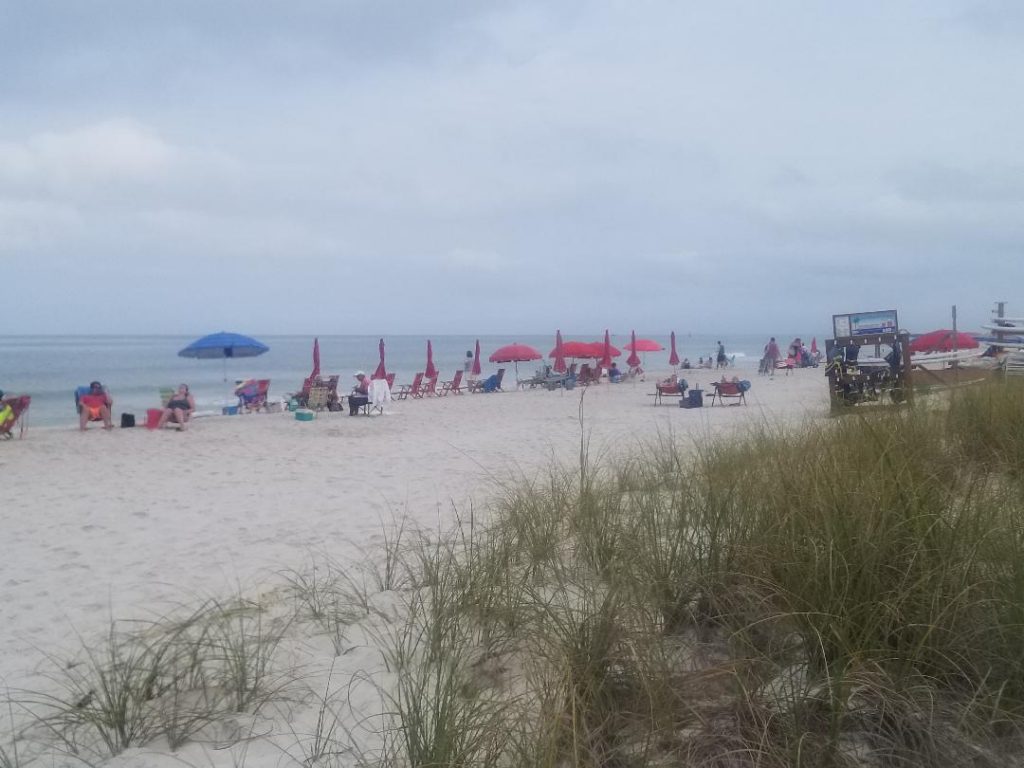 Beautiful Lowdermilk Park Beach in Naples Florida. Free beach with amenities located in the heart of Naples FL. The beach hosts bathroom & shower facilities, small food shack, and rental chairs & umbrellas. Perfect beach to watch the sunset too. Great spot for your vacation in Naples. #naples #lowdermilkpark #beach #freethingstodo