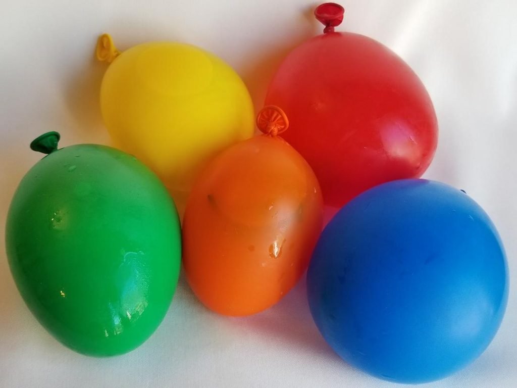 Frozen Ice Balloons for Kids a fun balloon game and STEM Experiment