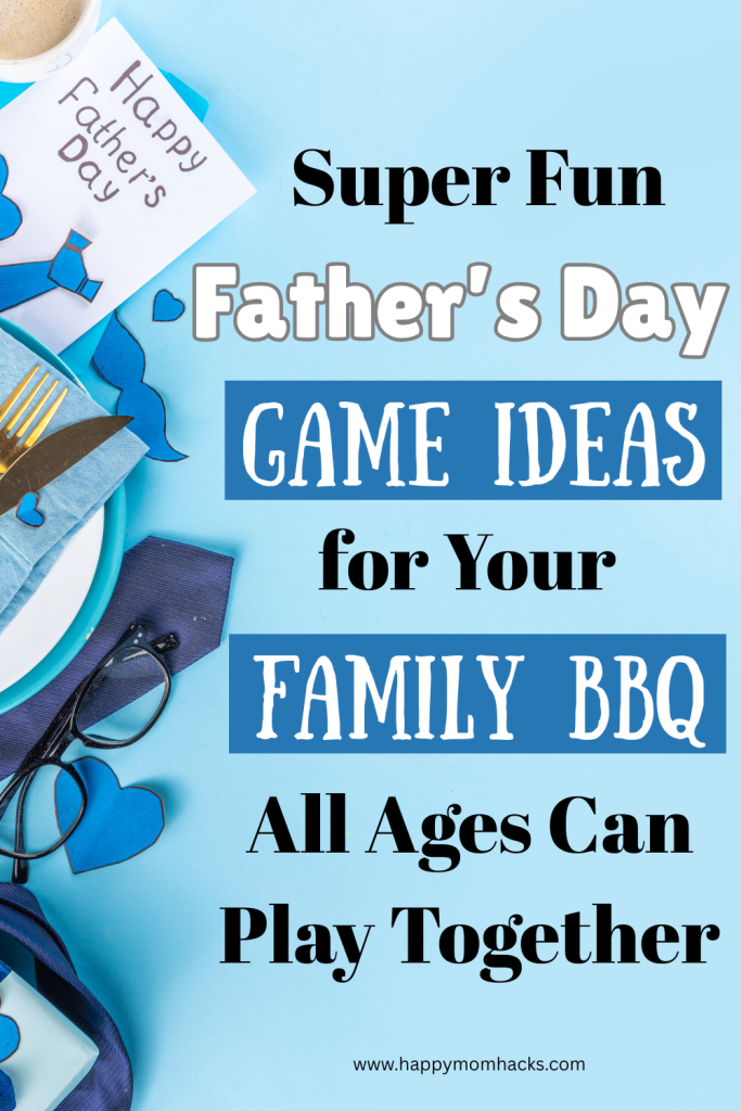 Celebrate Dad with fun Father's Day Games and activity ideas to play at your Father's Day Party, Family picnic or Backyard BBQ. A mix of active outdoor games, printable Trivia Games, Charades, Yard games, Board Games, Card Games. There is a party game your whole familiy will have fun playing together from kids, to Teens, adults and seniors. A great way to spend quality time together this Father's Day.