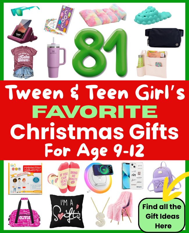 Cool Christmas Gift Ideas for Tween and Teen Girls. What Christmas presents they really want this year on Christmas Day.